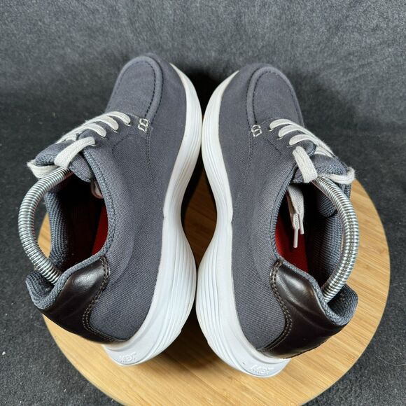 S MBT Kaori Shoes Men's Size 9 Blue Canvas Lace Up Sneakers‎ - Picture 5 of 8